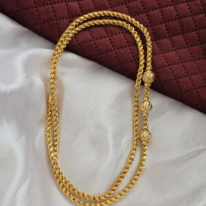 Premium Foaming 3 Ball Mugappu Chain.