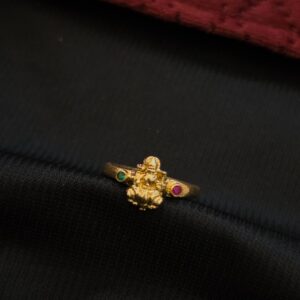 Premiumn Impon Ad Stone Lakshmi Ring